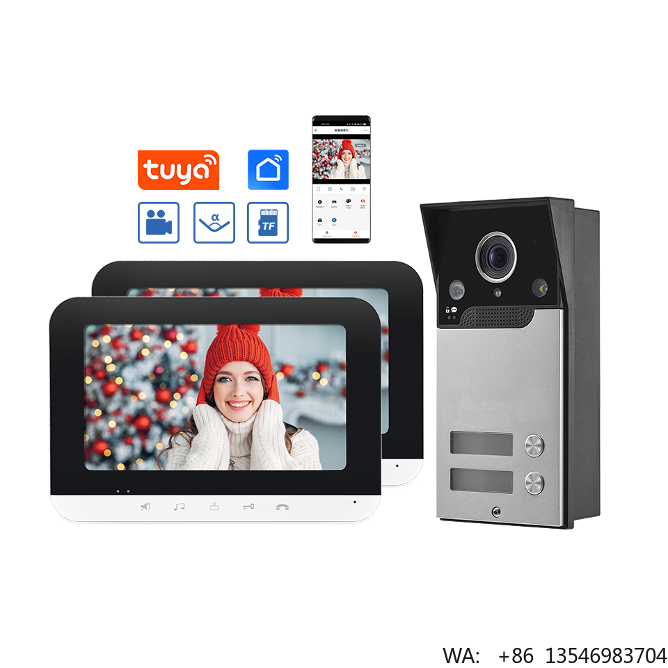 Smart Doorbell Wired - Cena fabryczna 7-calowy dotykowy przewodowy wideodomofon
