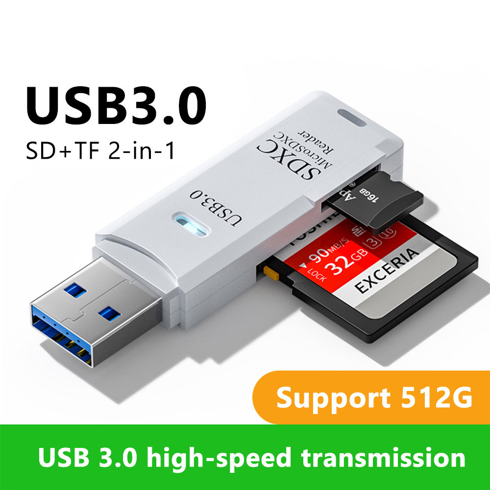 Home Assistant Sd - Czytnik kart 2 w 1 USB