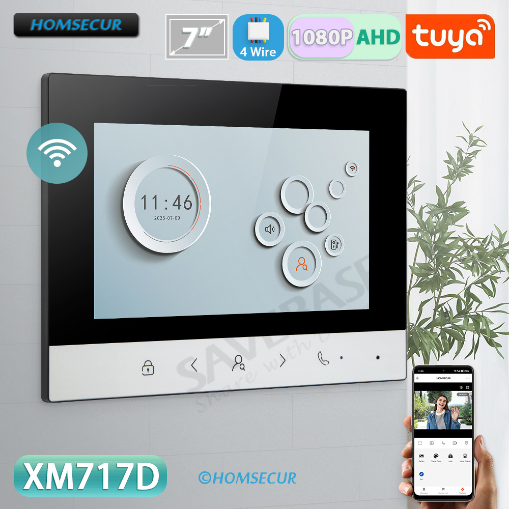 Smart Doorbell Wired - Inteligentny monitor wewnętrzny Tuya Smart WIFI