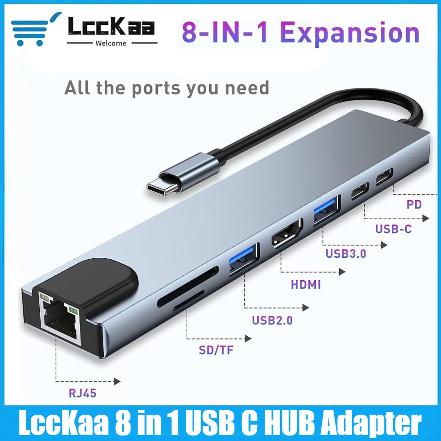Home Assistant Sd - Hub USB C 8/7 w 1