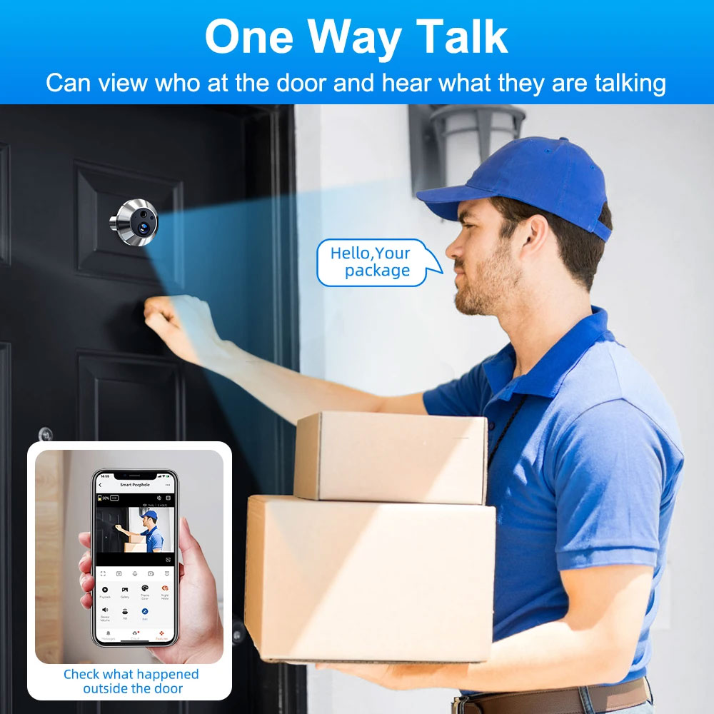 Tuya Smart 5MP 140° °   Cyfrow – Smart Doorbell Wired recenzja i cena