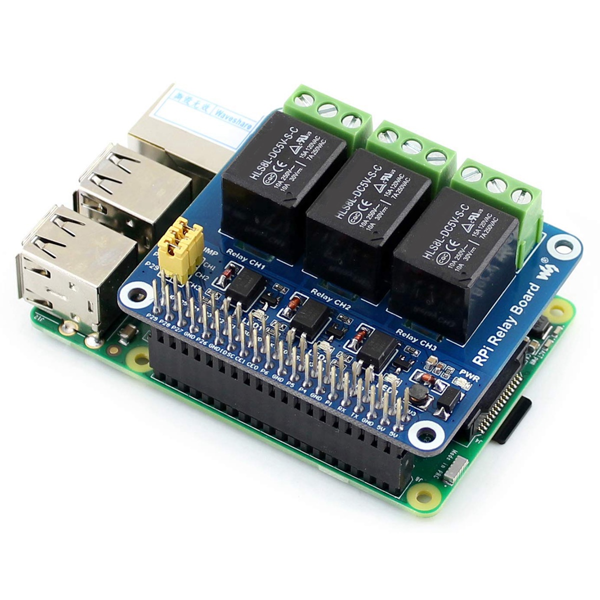 Moduł przekaźnikowy Waveshare  – Pi Zero W Board recenzja i cena